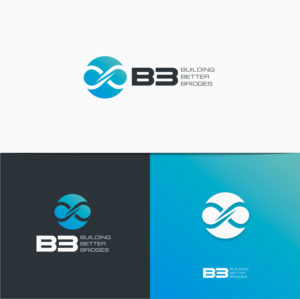 B3 (Main text) Building Better Bridges (Tagline) | Logo Design by CKS d e s i g n