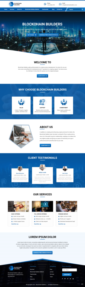 WordPress-Design von pb für dieses Projekt | Design: #26852040