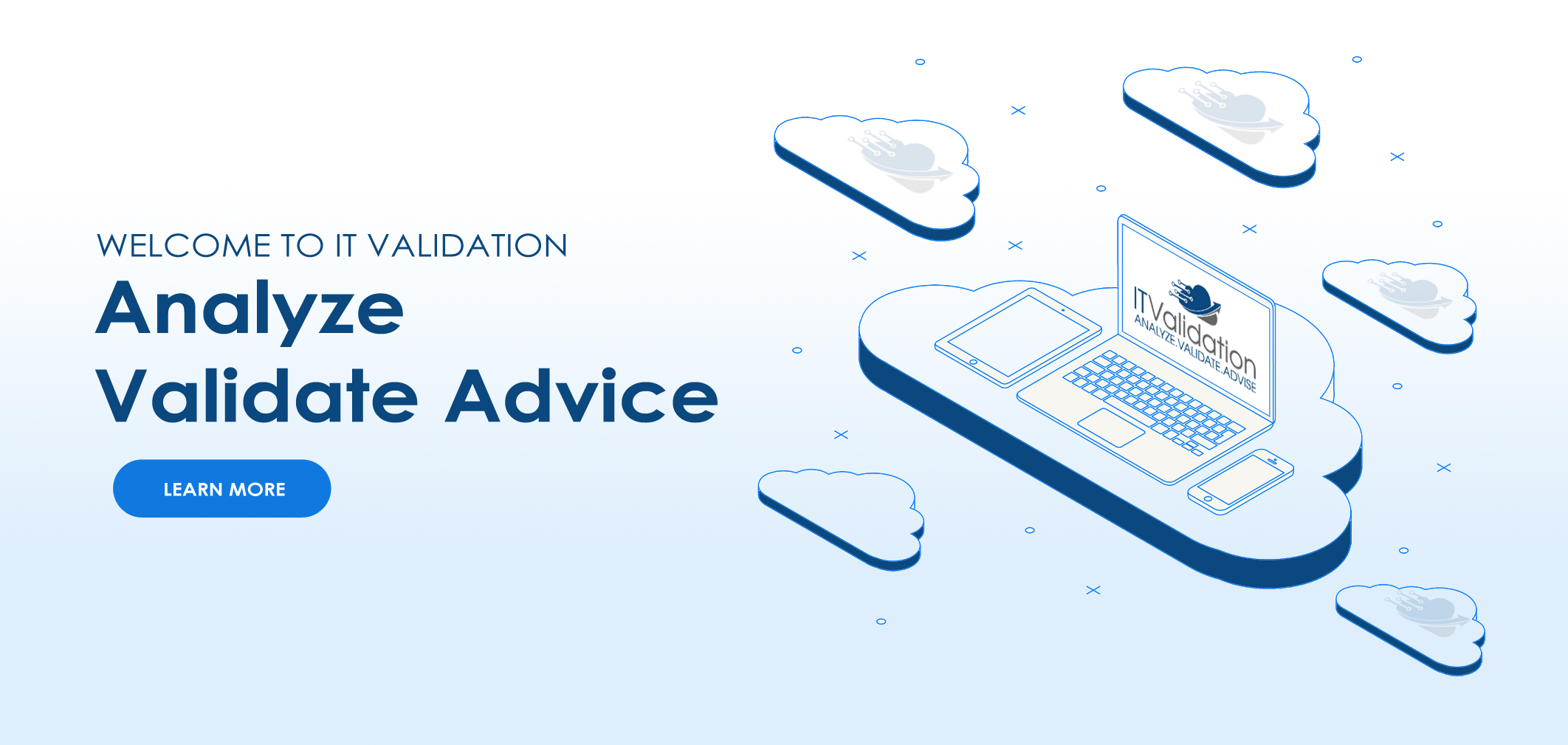 Banner-Design von Blue Sparrow für ITvalidation | Design #26849165