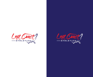 Left Coast Athletics | Logo Design by uitaki