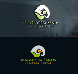 Magnolia Sands       Vacation Rental | Logo-Design von Mono.co