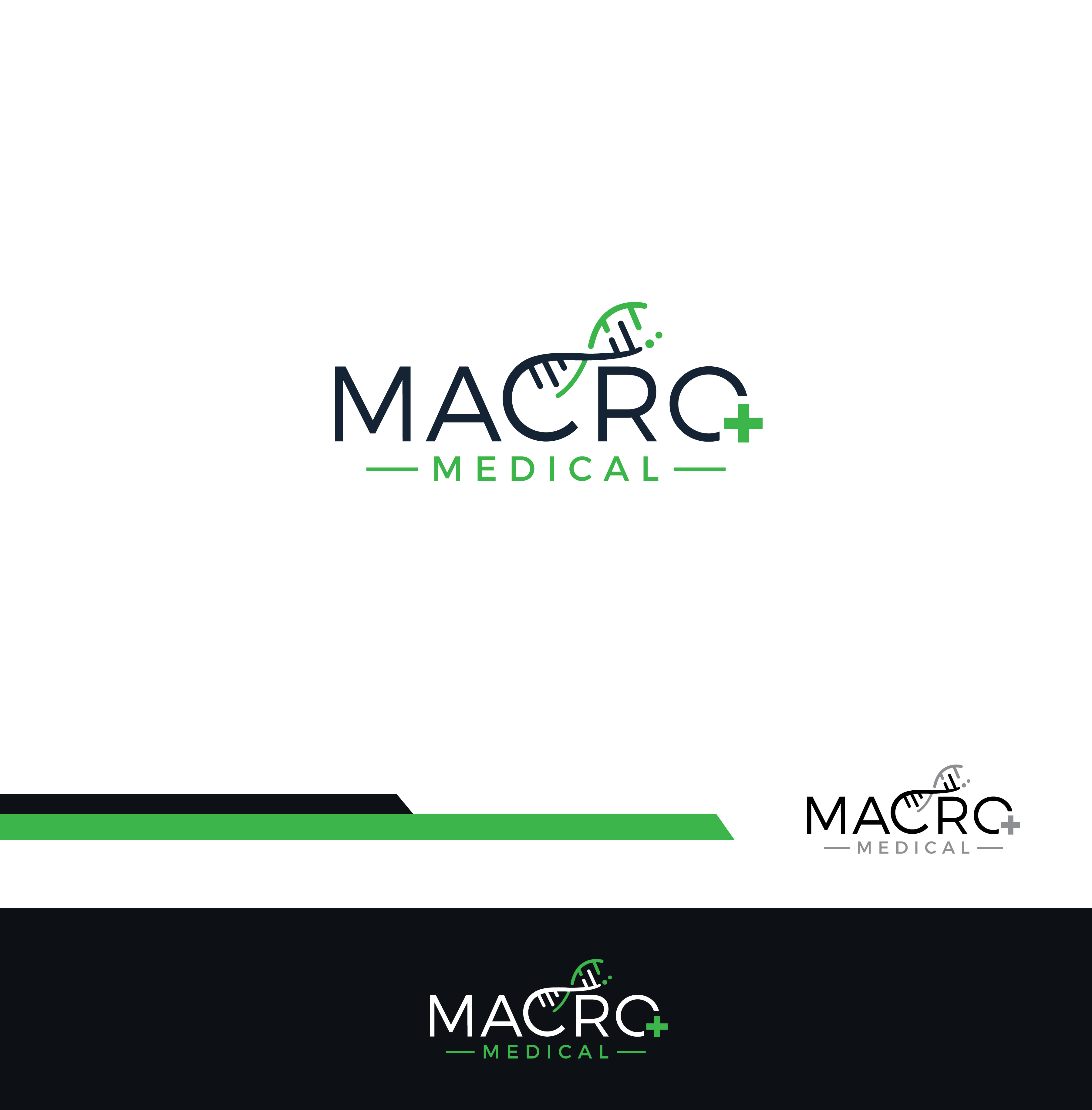 Logo Design by Fat Bat Man for Macro Medical | Design #26849578
