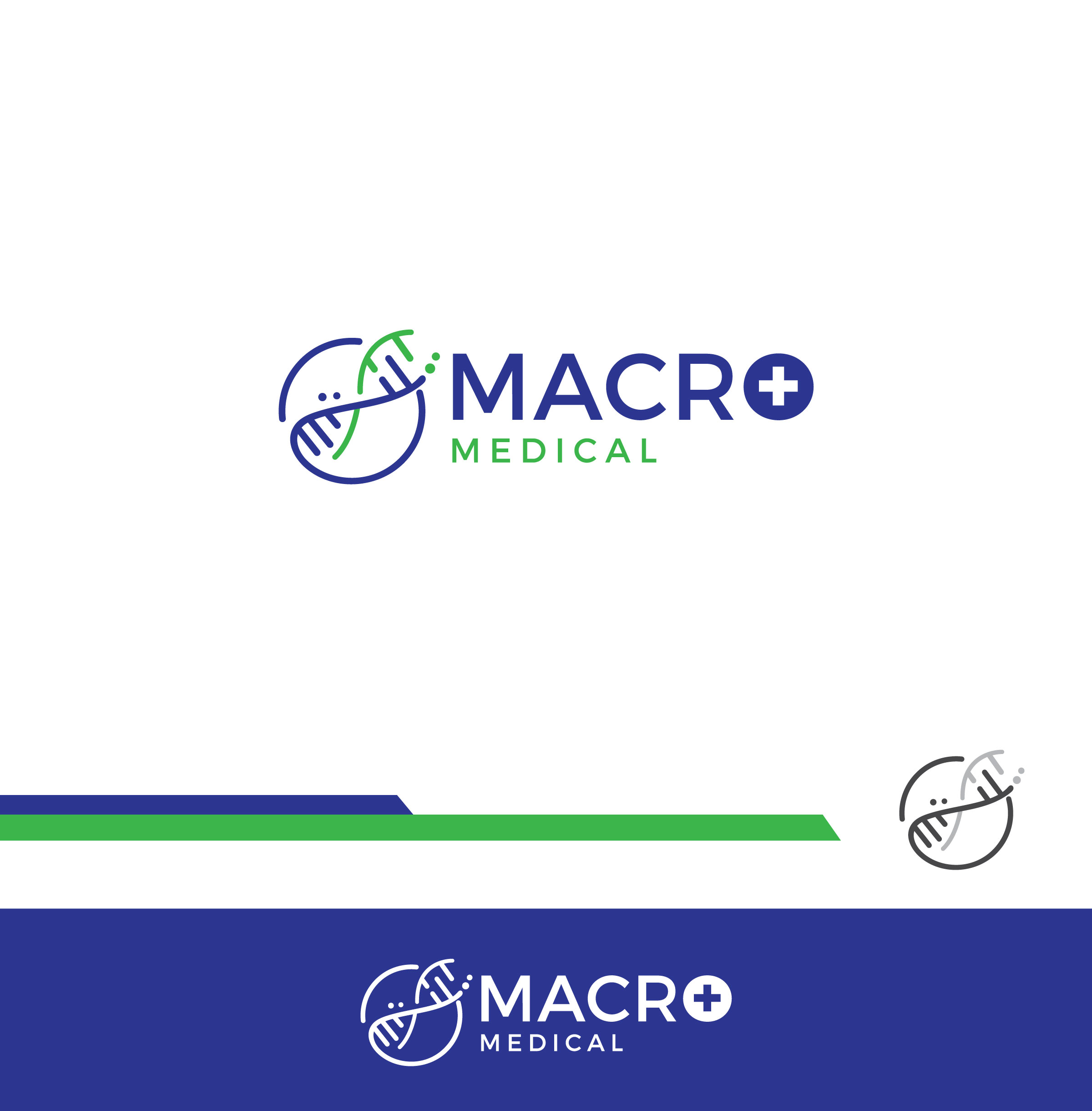 Logo Design by Fat Bat Man for Macro Medical | Design #26854393