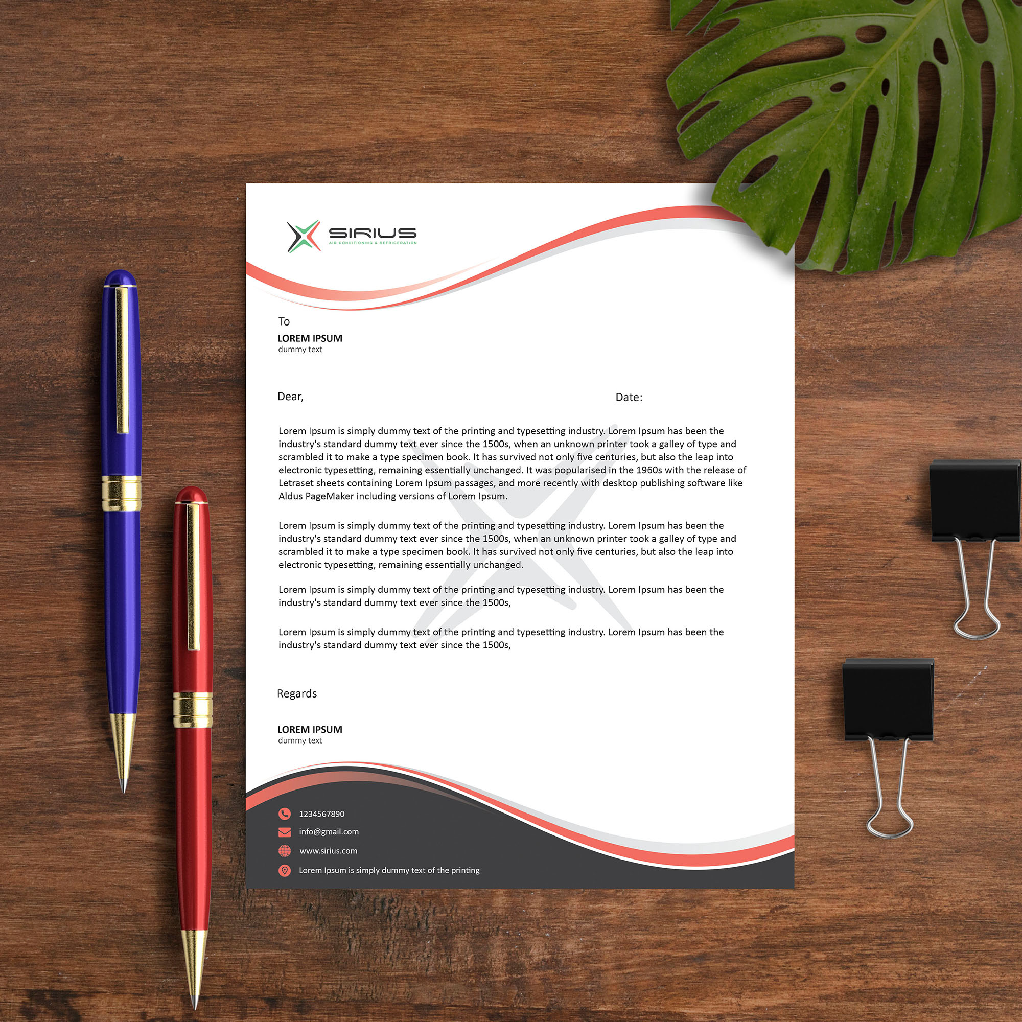 Letterhead Design by Fat Bat Man for this project | Design #26849056