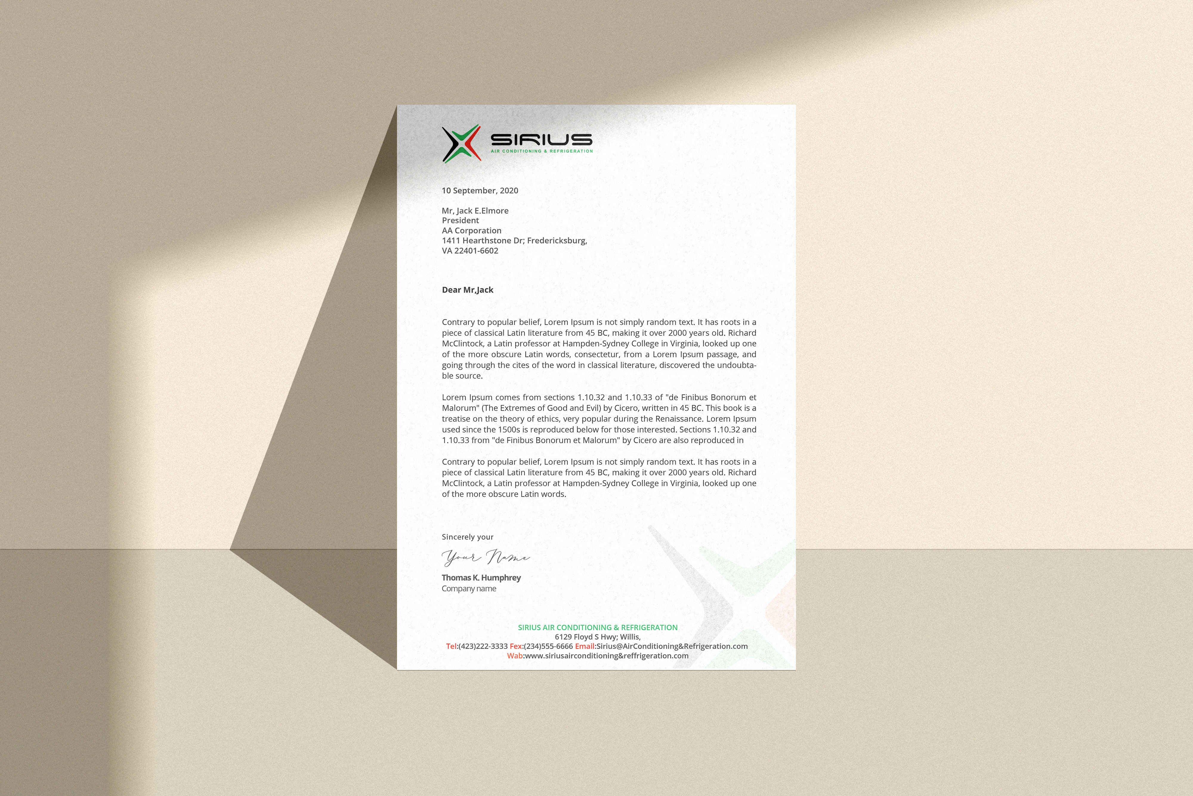 Letterhead Design by juwel@islam for this project | Design #26863361