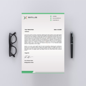 Letterhead Design by Sarbari Acharya