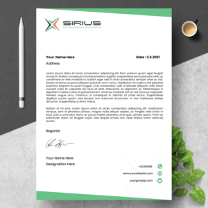 Letterhead Design by Sarbari Acharya for this project | Design: #26857333