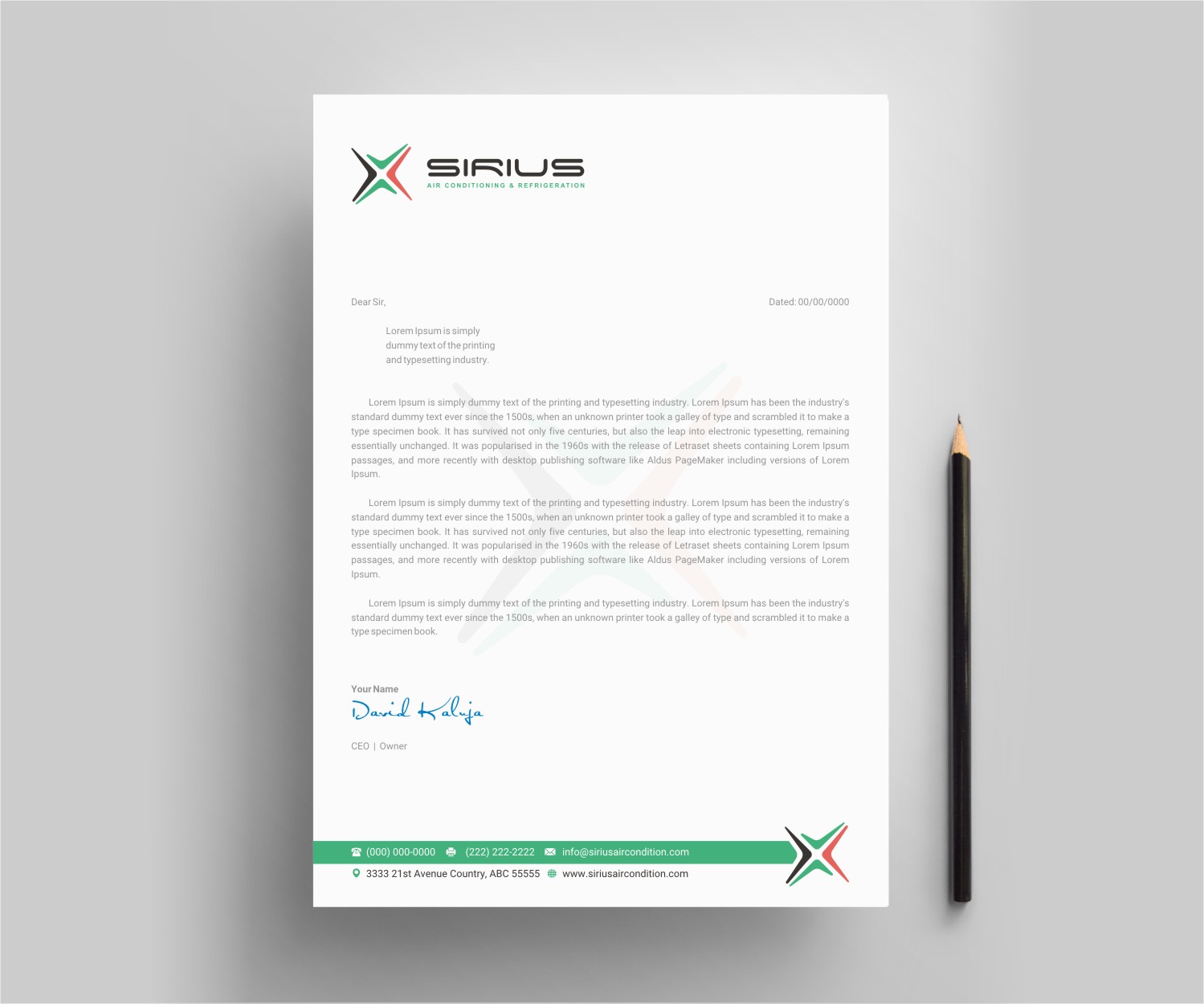 Diseño de Membrete por INDIAN_Ashok para este proyecto | Diseño #26875090