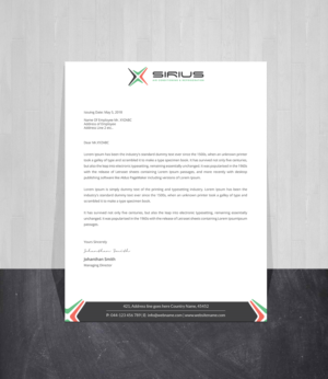 Letterhead Design by Creations Box 2015