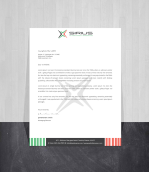 Letterhead Design by Creations Box 2015 for this project | Design: #26851930