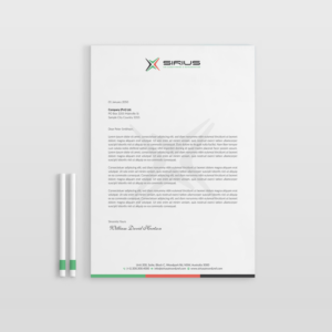 Letterhead Design by OxonoArt for this project | Design: #26865964