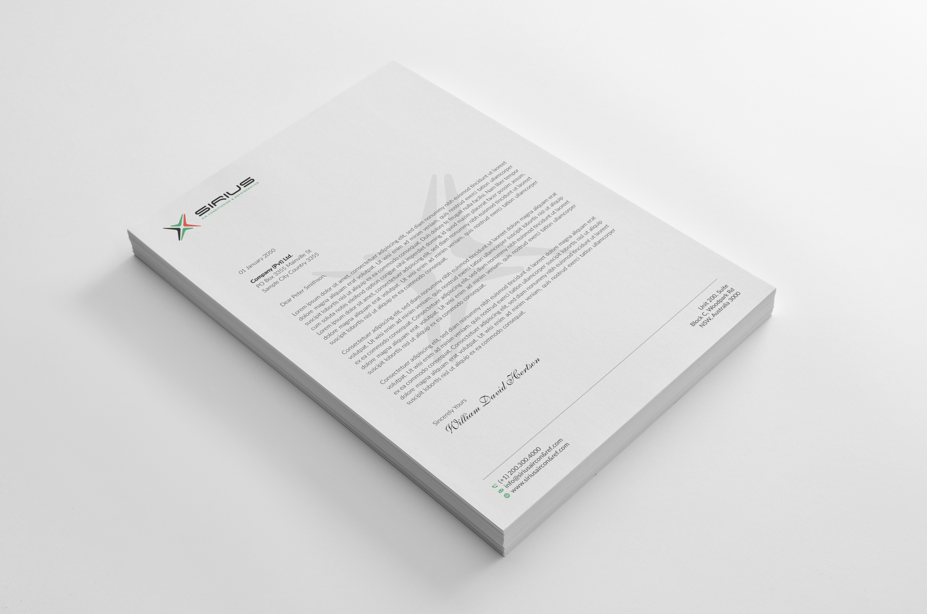 Letterhead Design by OxonoArt for this project | Design #26866531