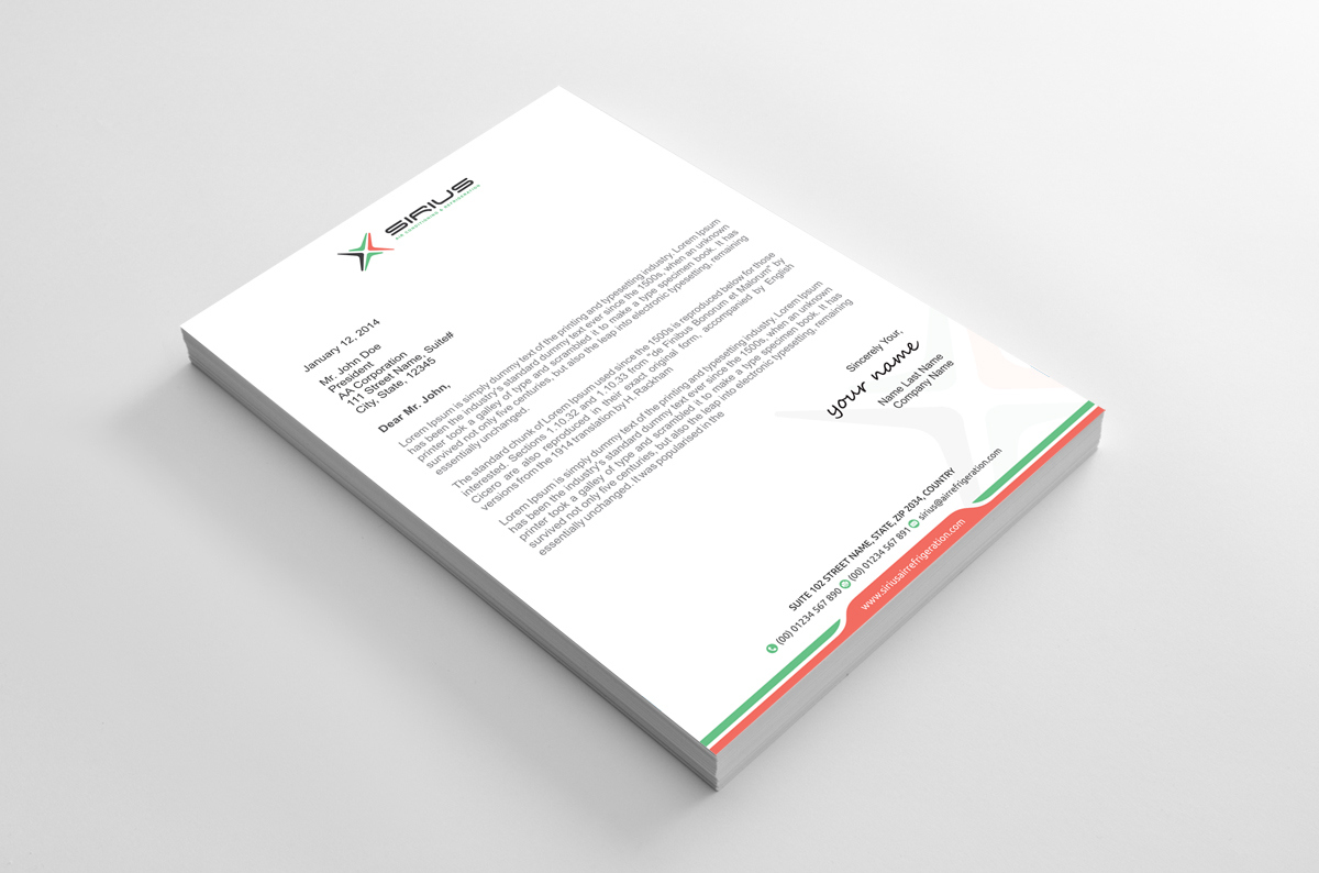 Letterhead Design by alpesh9520 for this project | Design #26862790