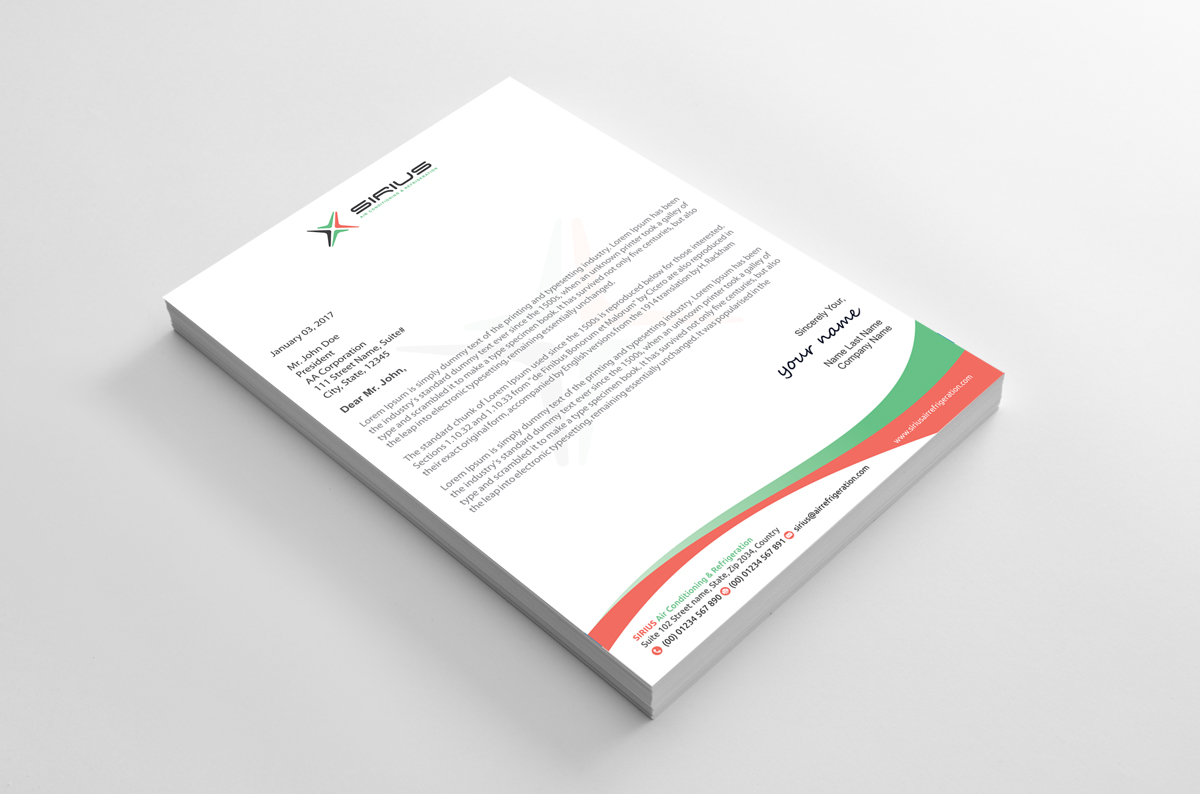 Letterhead Design by alpesh9520 for this project | Design #26862800