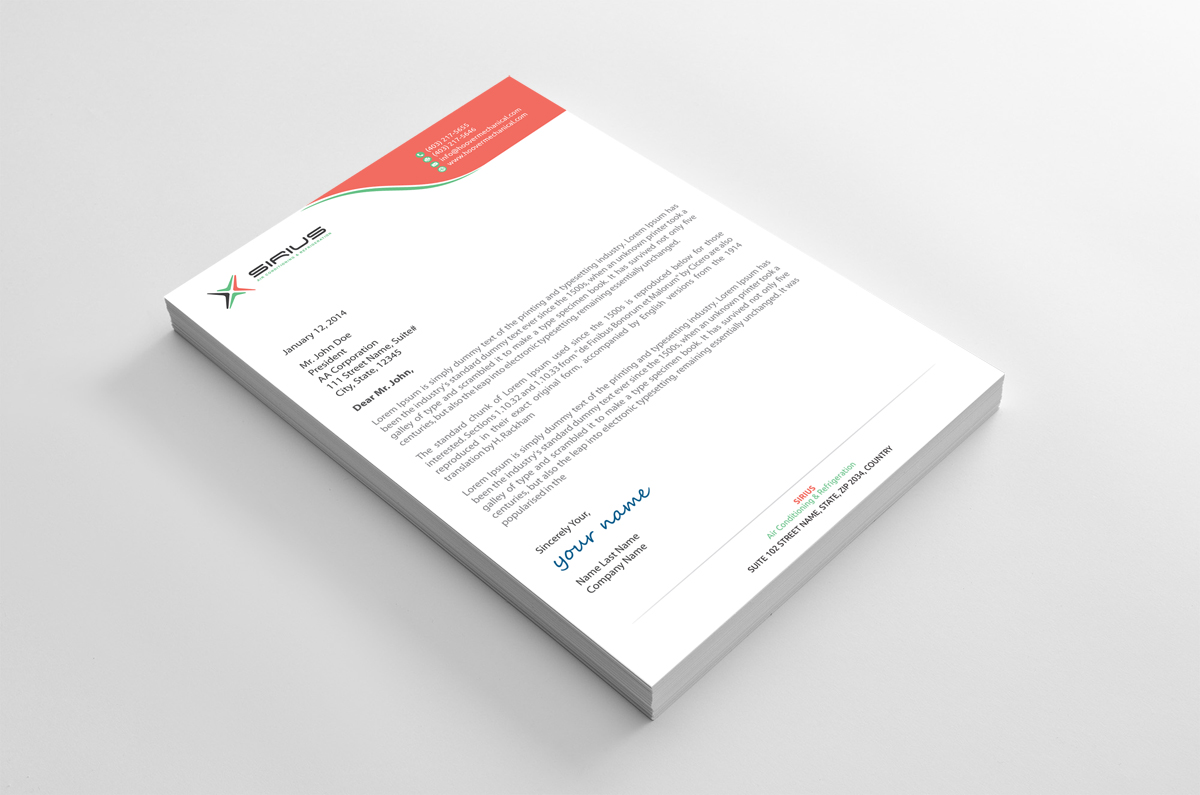 Diseño de Membrete por alpesh9520 para este proyecto | Diseño #26863126