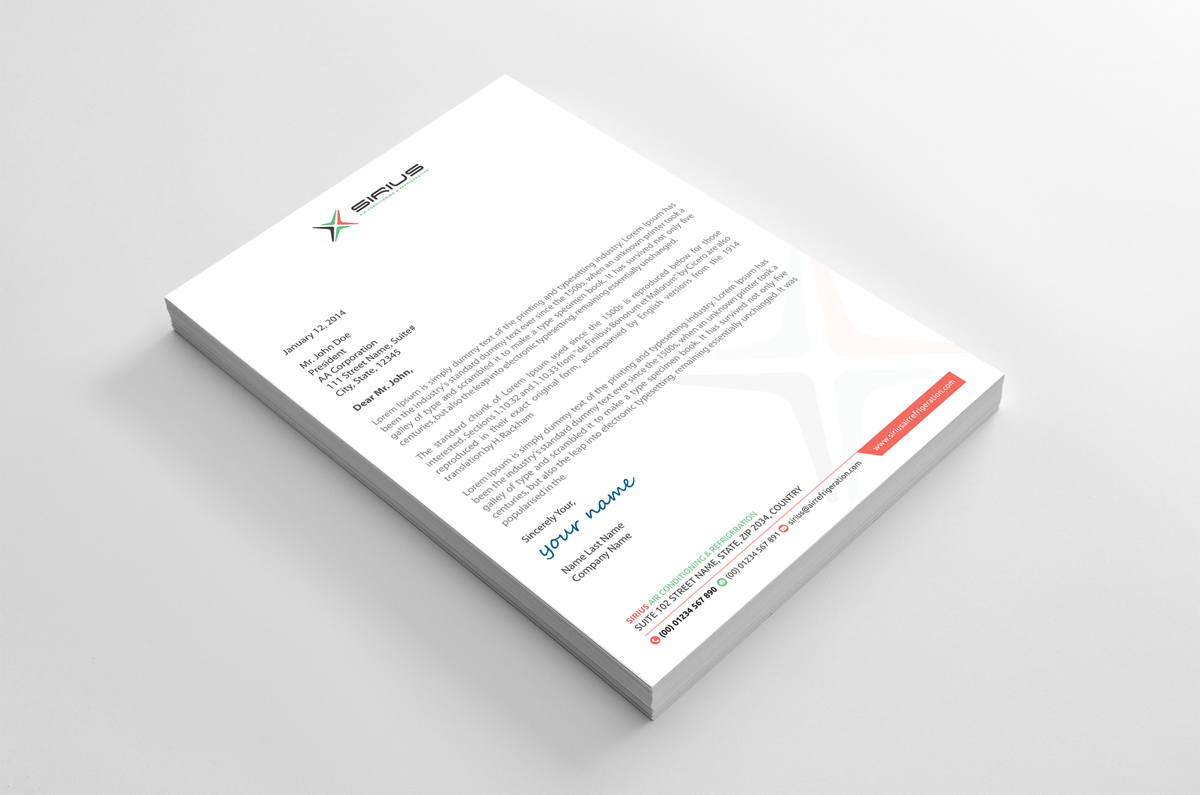 Letterhead Design by alpesh9520 for this project | Design #26863132