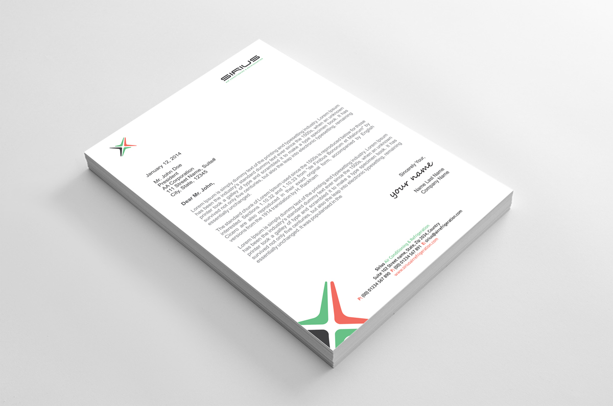 Letterhead Design by alpesh9520 for this project | Design #26870651