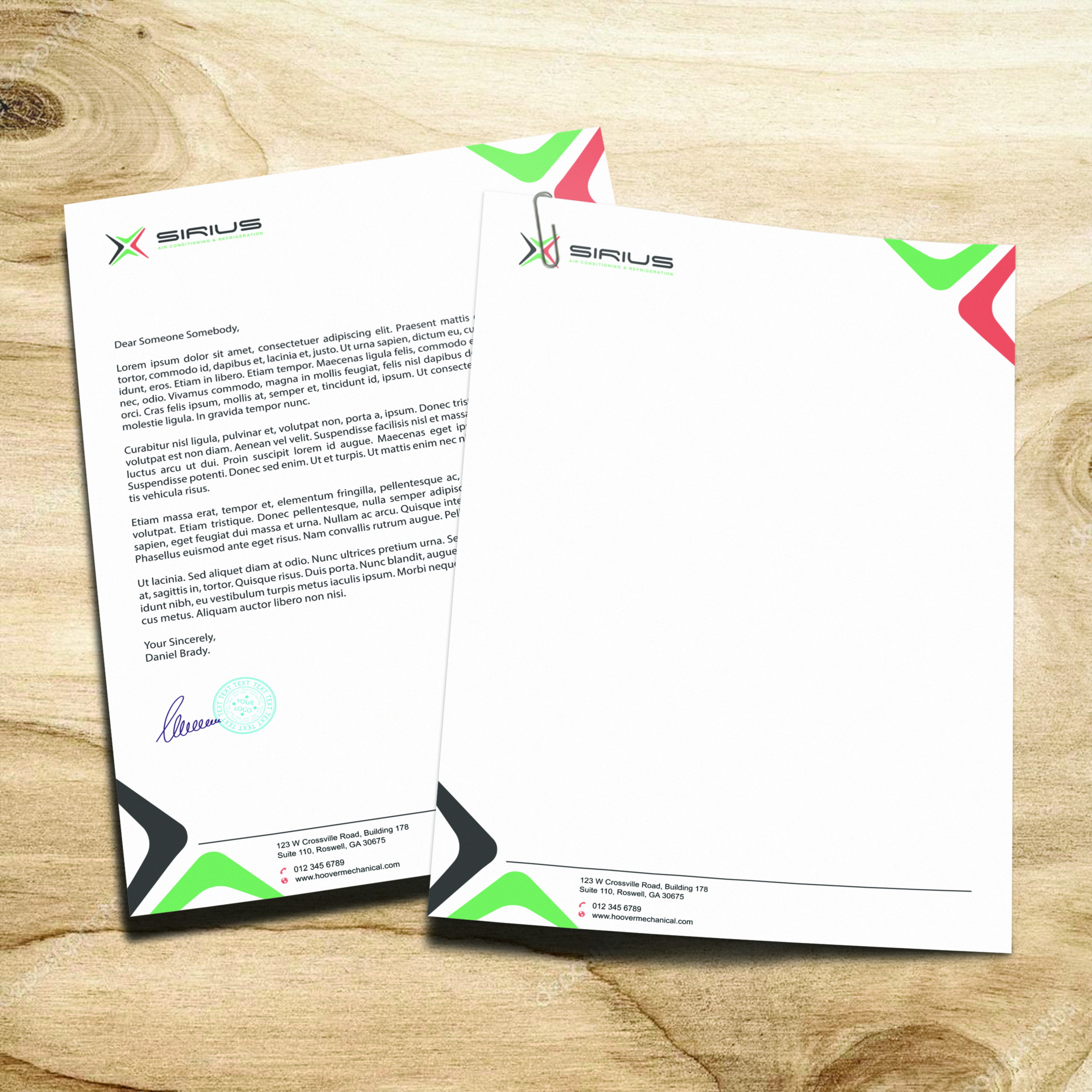 Letterhead Design by vintana for this project | Design #26848481