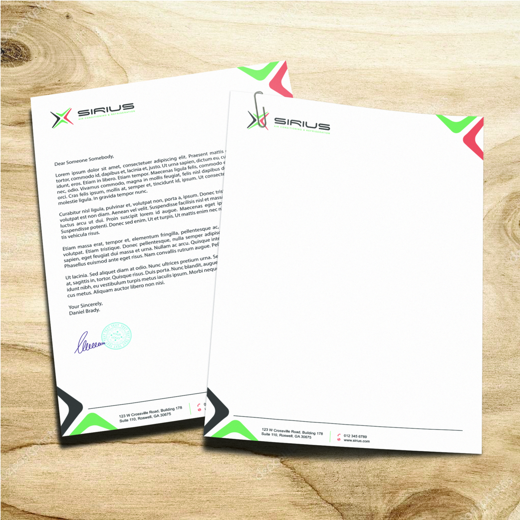 Letterhead Design by vintana for this project | Design #26848835