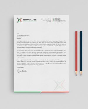 Letterhead Design by Uttom 2 for this project | Design: #26853957