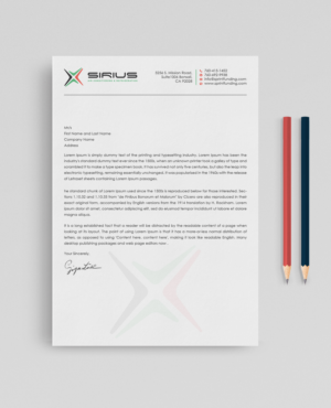 Letterhead Design by Uttom 2 for this project | Design: #26853965