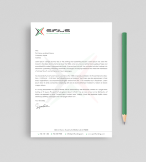 Letterhead Design by Uttom 2 for this project | Design: #26885175