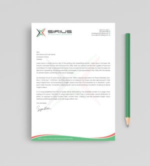 Letterhead Design by Uttom 2 for this project | Design: #26885176