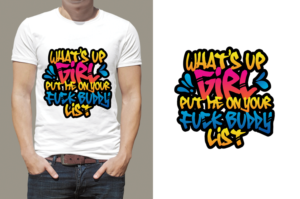 Fuck buddy t-shirt  | T-shirt Design by umesh mahale