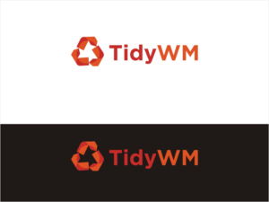to emphasis the word "T for Tidy" and at the same time show that we are 1-stop waste management solution provider. | Logo Design by cjssan