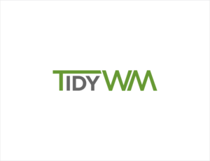 to emphasis the word "T for Tidy" and at the same time show that we are 1-stop waste management solution provider. | Logo Design by BNdesigner