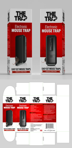 Packiging of mouse trap | Diseño de Empaque por SAI DESIGNS