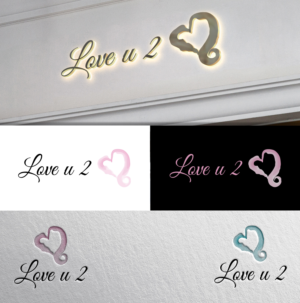 Love u 2 | Logo Design by Blessing Angel