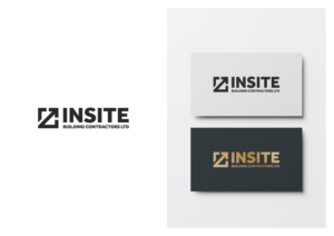 Logo Design by The Marble Peach for Insite Building Contractors Ltd | Design: #26877419