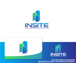 Logo Design by alvinnavarra for Insite Building Contractors Ltd | Design: #26867771