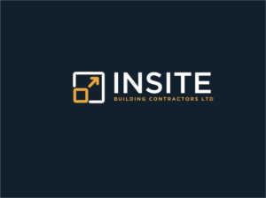 Insite  (Larger text) Building Contractors Ltd (sub text) | Logo Design by cjssan