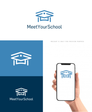 MeetYourSchool | Logo Design by Ng V Duc