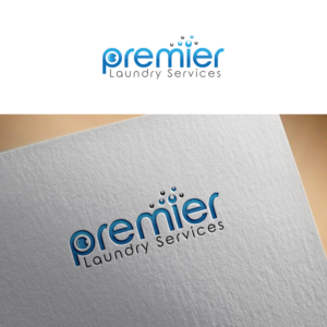 PREMIER in big letters and LAUNDRY SERVICES in smaller kind of like a slogan. | Design de Logo par Maxo-Biz