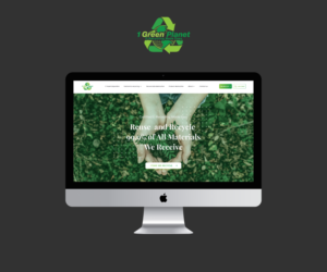 Web Design by 16th.supply for 1 Green Planet | Design: #26914066