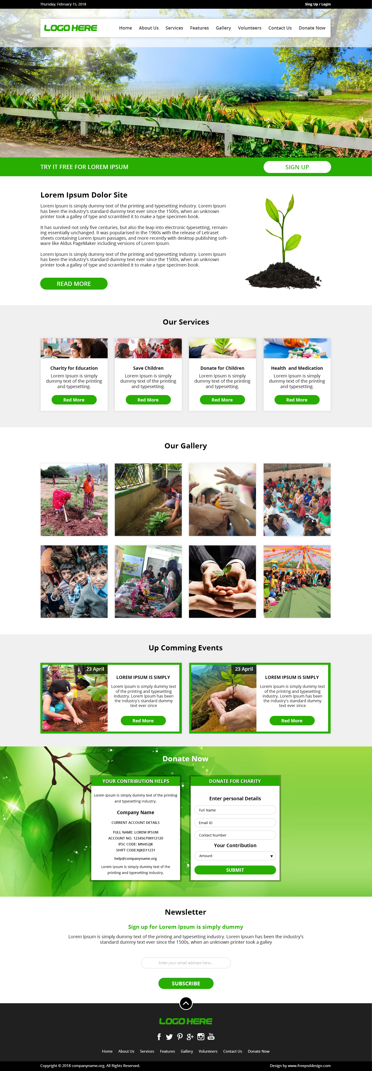 Web Design by Jahidul I for 1 Green Planet | Design #26903676
