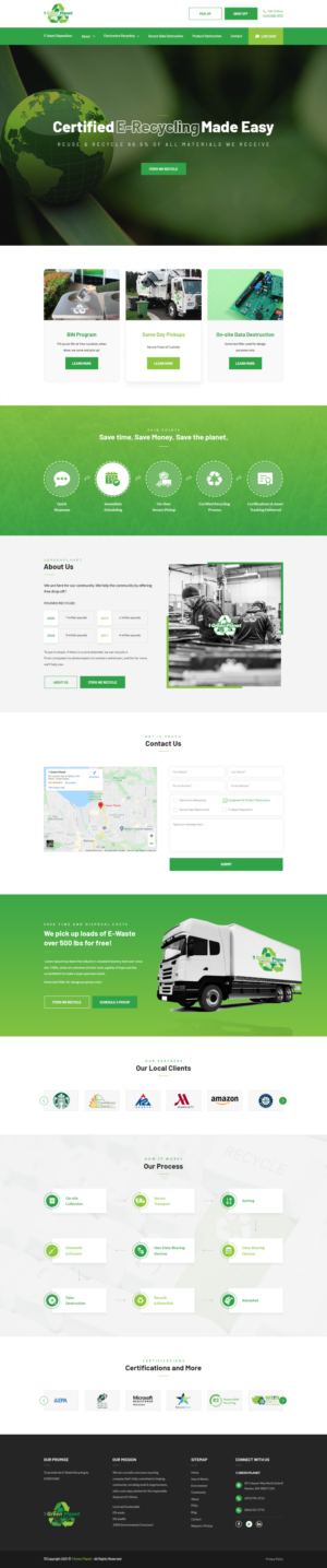 Web Design by PP² for 1 Green Planet | Design: #26865173