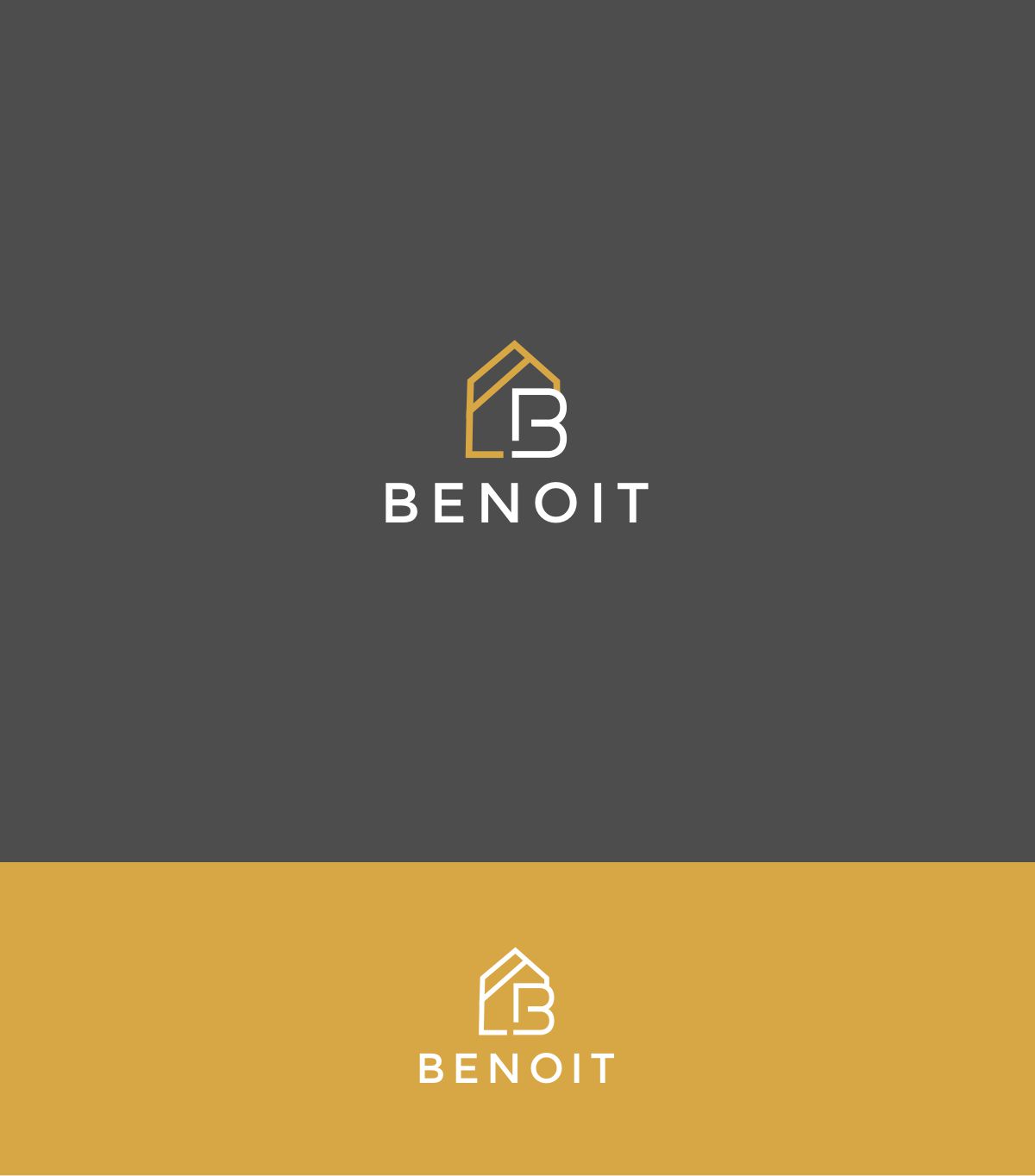 Logo Design by ecorokerz for Benoit Restoration & Remodeling Group LLC | Design #26854966