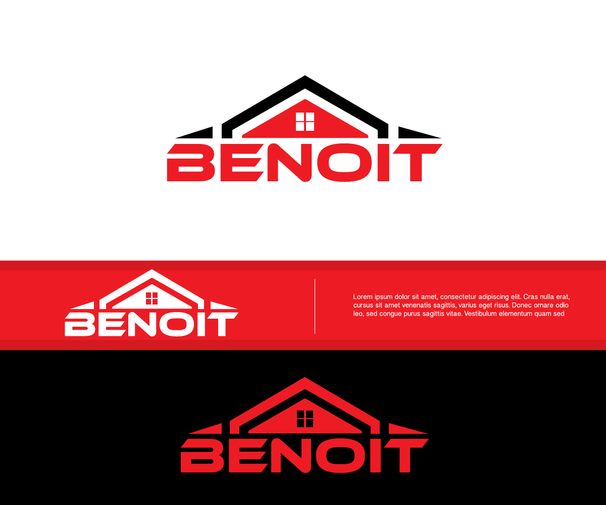 Diseño de Logo por edwinnegz1 para Benoit Restoration & Remodeling Group LLC | Diseño #26869986