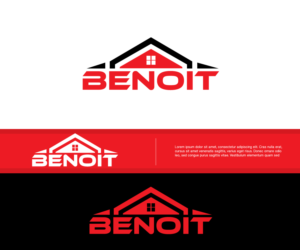 Logo Design by edwinnegz1 for Benoit Restoration & Remodeling Group LLC | Design: #26869986