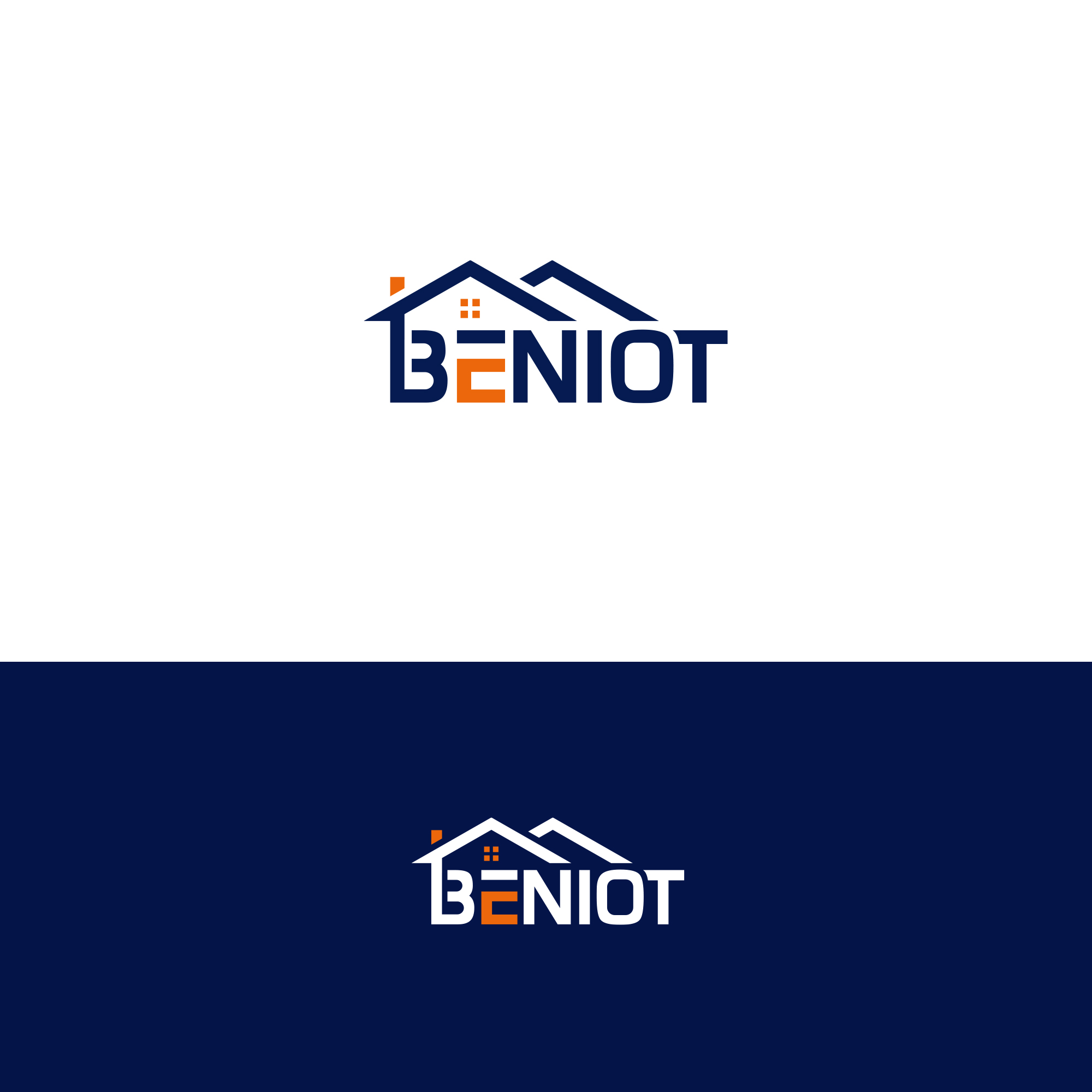 Logo Design by aberyor for Benoit Restoration & Remodeling Group LLC | Design #26854658