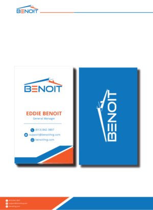 Logo Design by graphicevolution for Benoit Restoration & Remodeling Group LLC | Design: #27099522