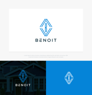Logo Design by mintcreative for Benoit Restoration & Remodeling Group LLC | Design: #26887913