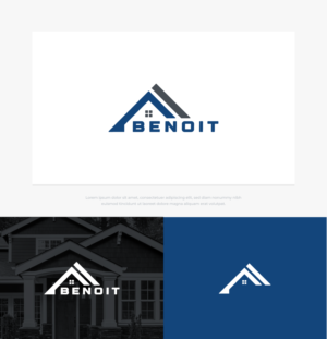 Logo Design by mintcreative for Benoit Restoration & Remodeling Group LLC | Design: #26888023