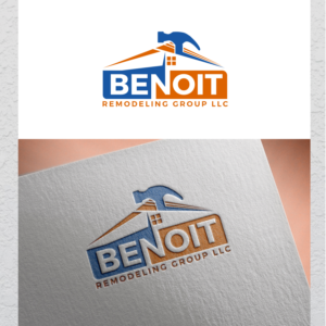 Logo Design by UMBRA Designs for Benoit Restoration & Remodeling Group LLC | Design: #26853386