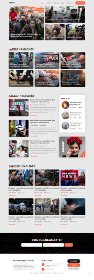 Web Design par pb pour ce projet | Design : #26857825