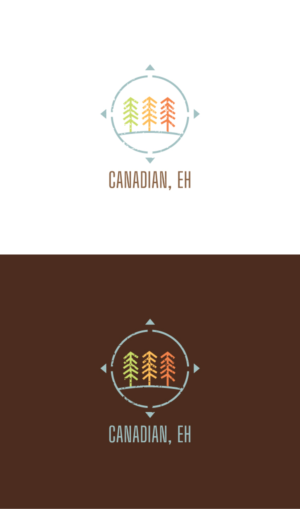 Canadian, EH is the name of the brand but not sure if I want to incorporate it into the logo or not | Logo Design by somani